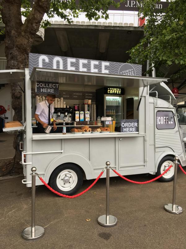 Gallery Mobile Coffee Vans for Corporate Events Tom's Coffee